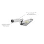 WOLFPACK LINEA PROFESIONAL Truelle Maurer Gummy-grip 348 180mm