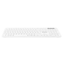 Phoenix technologies K300 Clavier sans fil multidispositif Bluetooth et 2.4GHz avec touches multimédias, compatible Windows/macOS/iOS