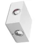 Samantha Aplique mural LED TH-820-WW Extérieur/Intérieur IP65 4W 2700K Blanc Chaud 360Lm 30000h Aluminium pour Balcon, Escalier, Commerce