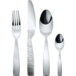 Alessi MW03S24 Couvert 24 pièces inox 18/10 collection Dressed par Marcel Wanders