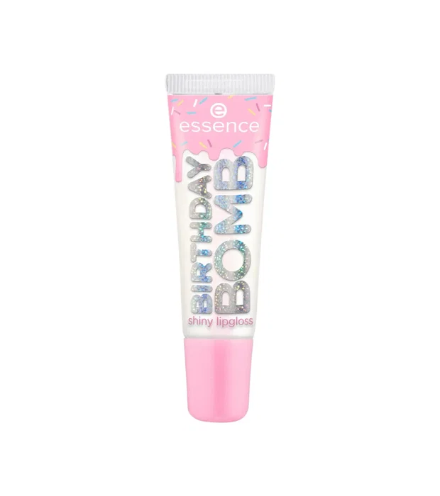 Essence Birthday Bomb Gloss à lèvres 01 Cake My Day Essence Birthday Bomb Gloss à lèvres 01 Cake My Day