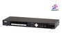 Aten Commutateur KVMP multivue 4K HDMI USB à 4 ports CM1284 avec câbles HDMI USB et télécommande IR