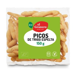 El Granero Integral Picos de Espelta Bio 150 g (Lot de 12)