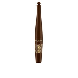 Bourjois Eyeliner Pinceau Tubing N° 002 Brun - Eyeliner longue tenue, démaquillage à l'eau, applicateur précis 1,5 mm, 2,5 ml