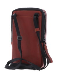 Piquadro Portefeuille homme en cuir avec support de téléphone, Marron, Modèle 42023100