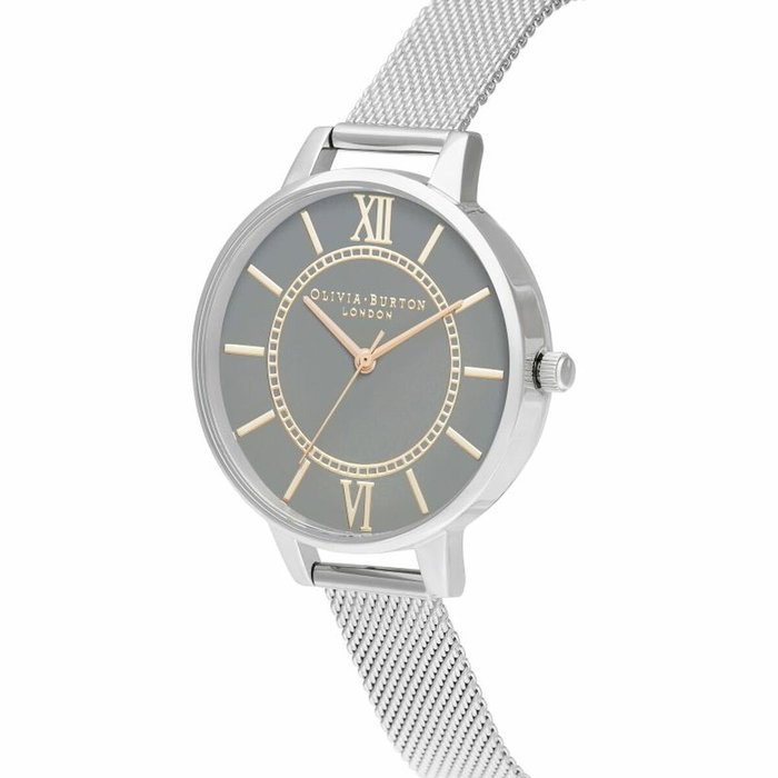 Olivia Burton OB16WD86 Wonderland 34mm Argenté