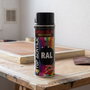 TOP ACRYLIC Spray Acrylique Noir Satiné RAL 9005 400ml