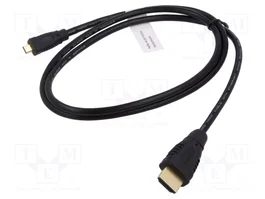 DIGITUS Câble HDMI vers micro HDMI 4K 3D 1m noir