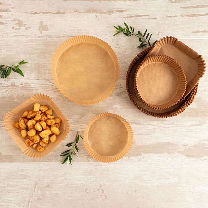 Lot de plateaux pour aliments Quid Naturalia Marron 4,5 x 23 cm 50 Unités