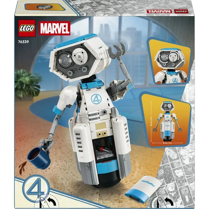 LEGO Marvel Les Quatre Fantastiques H.E.R.B.I.E. 76339 LEGO Marvel Les Quatre Fantastiques H.E.R.B.I.E. 76339