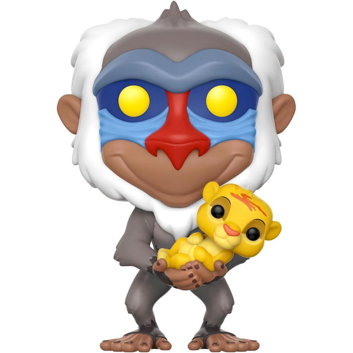 Funko POP! Disney Le Roi lion - Rafiki & Simba