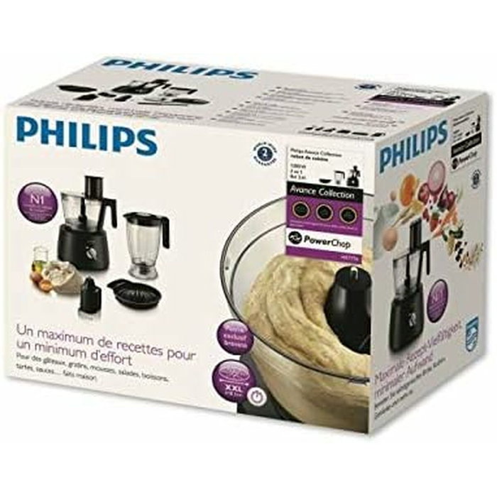 Philips Robot de cuisine multifonction Série 7000 HR7776/90, Noir Philips Robot de cuisine multifonction Série 7000 HR7776/90, Noir