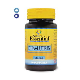 NATURE ESSENTIAL DHA + Lutéine 615 mg, 50 perles