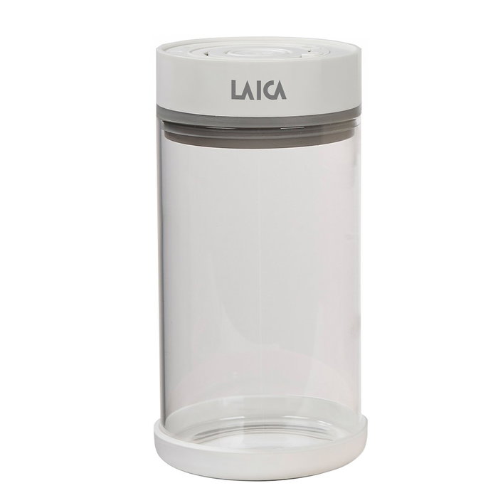 Laica Bocal de mise sous vide automatique en verre, 1,2 l