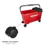 WOLFPACK LINEA PROFESIONAL Cubeta Alicatador 24 litres avec roues