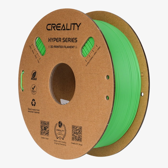 Creality Filament Hyper PLA 1,75 mm 1kg Vert Creality Filament Hyper PLA 1,75 mm 1kg Vert