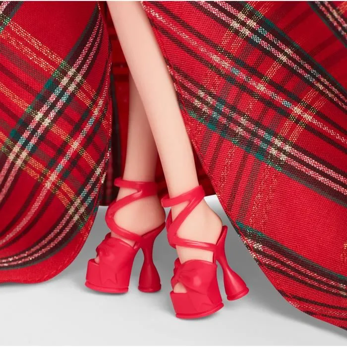 Barbie Poupée Joyeux Noël Blonde HRM61