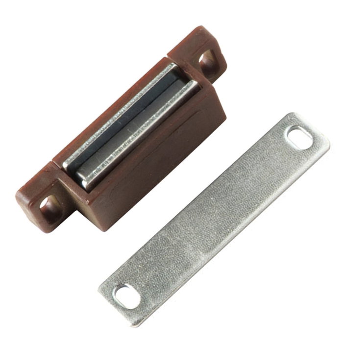 WOLFPACK LINEA PROFESIONAL Loqueteau magnétique marron (blister de 2 unités) WOLFPACK LINEA PROFESIONAL Loqueteau magnétique marron (blister de 2 unités)