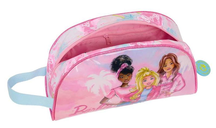 Safta, Neceser Barbie "Painterly" à attacher au chariot, trousse de toilette pour fille 26 x 16 x 9 cm, âge minimum 36 mois