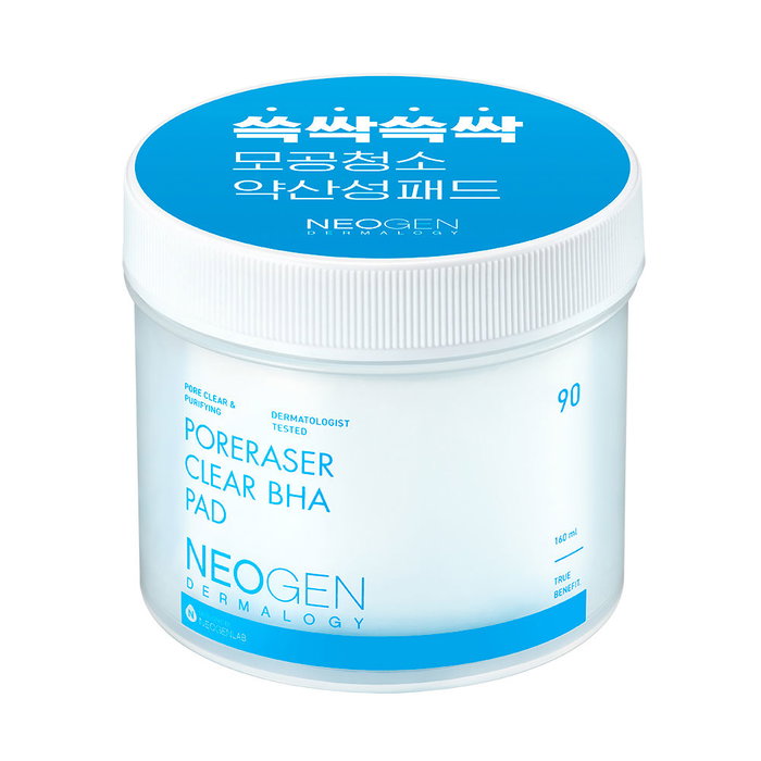 Neogen Poreraser Clear BHA Pad 90 unités Neogen Poreraser Clear BHA Pad 90 unités