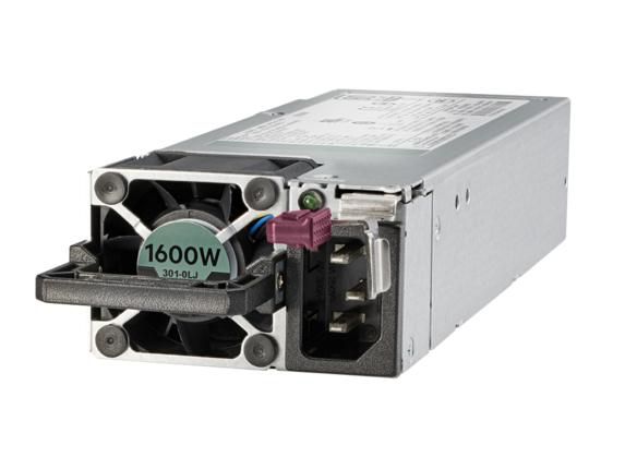 Hewlett Packard Enterprise HPE Alimentation à découpage 1600W Platinum à branchement à chaud, faible halogène, pour serveurs ProLiant Gen10/Gen9, Apollo 2000/4000 Hewlett Packard Enterprise HPE Alimentation à découpage 1600W Platinum à branchement à chaud, faible halogène, pour serveurs ProLiant Gen10/Gen9, Apollo 2000/4000