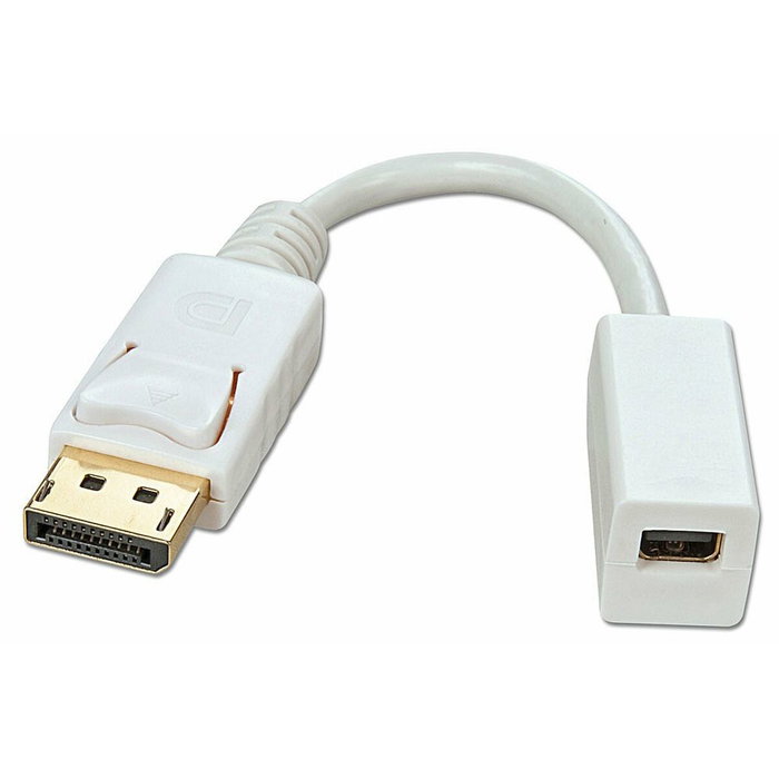 Lindy Adaptateur DisplayPort vers Mini DisplayPort femelle Blanc