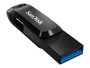 Sandisk 128 Go Clé USB 3.1 Gen 1 USB-C Mémoire Flash 150 Mo/s Lecture OTG Porte-clés