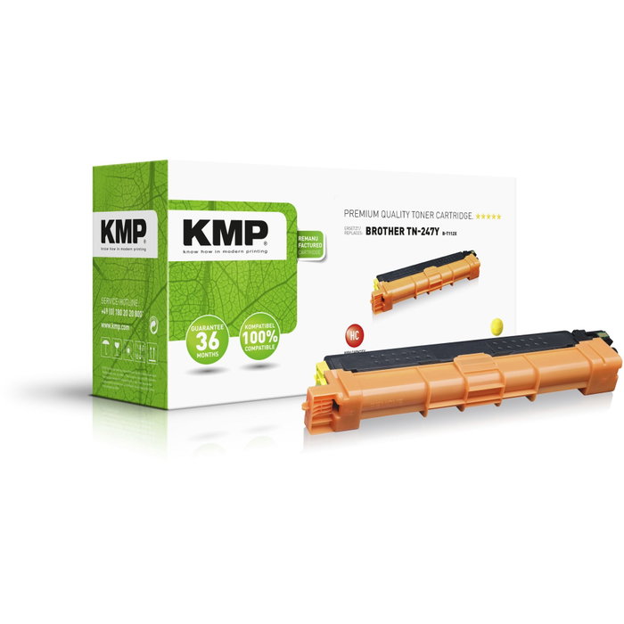 KMP B-T112X Toner jaune compatible avec Brother TN-247Y KMP B-T112X Toner jaune compatible avec Brother TN-247Y
