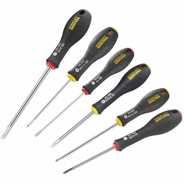 Stanley Jeu de 6 Tournevis FatMax FMHT0-62626 Électricien et Phillips Stanley Jeu de 6 Tournevis FatMax FMHT0-62626 Électricien et Phillips