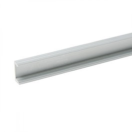 Greenice Pack de 2 Profilés en Aluminium pour LED avec Diffuseur Opale, 2m