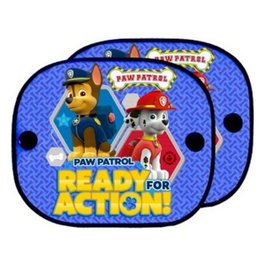 The Paw Patrol Jeu de 2 Pare-soleils Latéraux Enfant Bleu (44 x 36 cm)