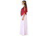 Disfraz Romaine Femme Adulte Citoyenne Romaine Taille XL Blanc et Doré