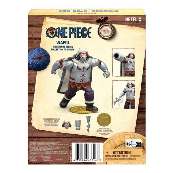 Moose Toys Figurine articulée One Piece Wapol 15 cm