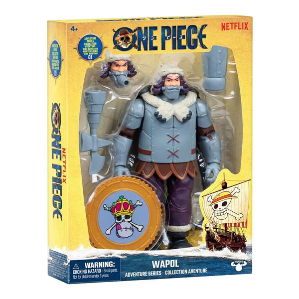 Moose Toys Figurine articulée One Piece Wapol 15 cm