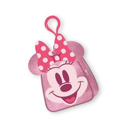 Cerdá Monedero Peluche Minnie Porte-monnaie en fourrure rose pour enfants 9,5 x 11 x 3 cm