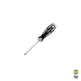 WOLFPACK LINEA PROFESIONAL Tournevis Plat Estampé Acier S2 0,8 x Ø 4,0 x 75 mm