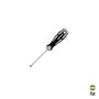 WOLFPACK LINEA PROFESIONAL Tournevis Plat Estampé Acier S2 0,8 x Ø 4,0 x 75 mm