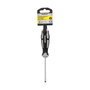 WOLFPACK LINEA PROFESIONAL Tournevis Plat Estampé Acier S2 0,8 x Ø 4,0 x 75 mm
