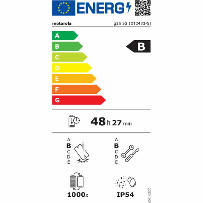 Smartphone Motorola PB3K0008SE 6,72" Octa Core 4 GB RAM 128 GB Noir