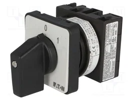 EATON ELECTRIC Commutateur à came 2 positions 20A 0-1
