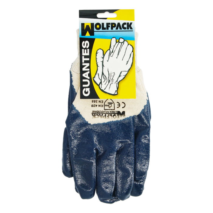 WOLFPACK LINEA PROFESIONAL Gants en nitrile lourd Nimax 8 pouces