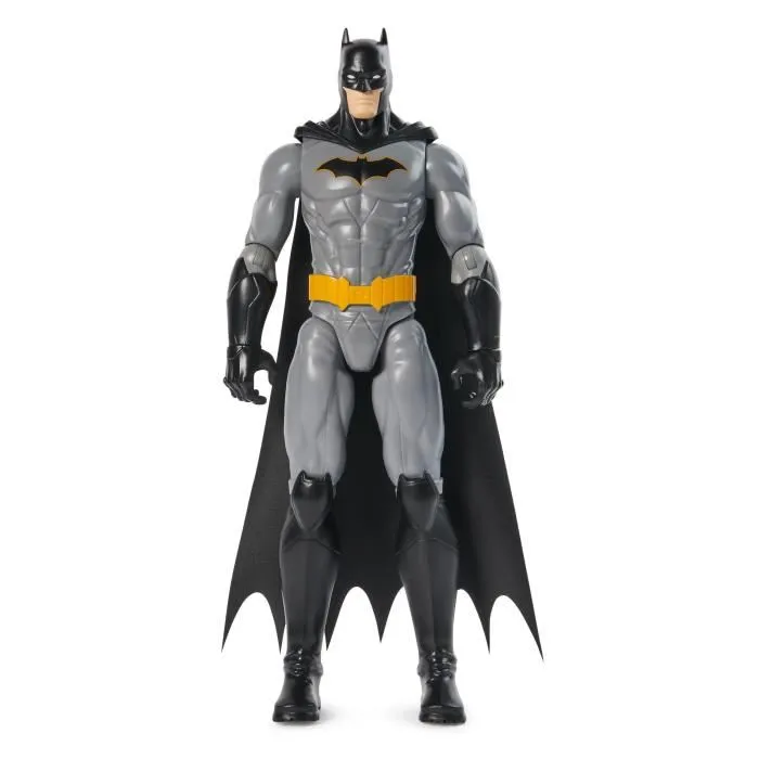 DC Comics Spin Master Figurine Articulée Batman Gris Rebirth 30 cm - Détail BD - À partir de 3 ans DC Comics Spin Master Figurine Articulée Batman Gris Rebirth 30 cm - Détail BD - À partir de 3 ans