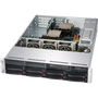 Boîtier ATX semi-tour Supermicro CSE-825TQC-R802WB Noir Gris