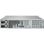 Boîtier ATX semi-tour Supermicro CSE-825TQC-R802WB Noir Gris