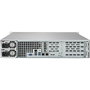 Boîtier ATX semi-tour Supermicro CSE-825TQC-R802WB Noir Gris