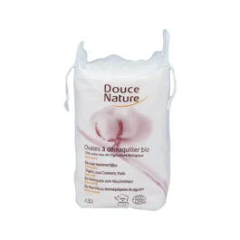 DOUCE NATURE Discos desmaquillantes XL extrasuaves 50ud.
