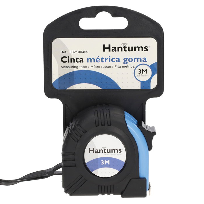 Hantums Cinta Métrica recouverte de gomme - 16mm - 3M