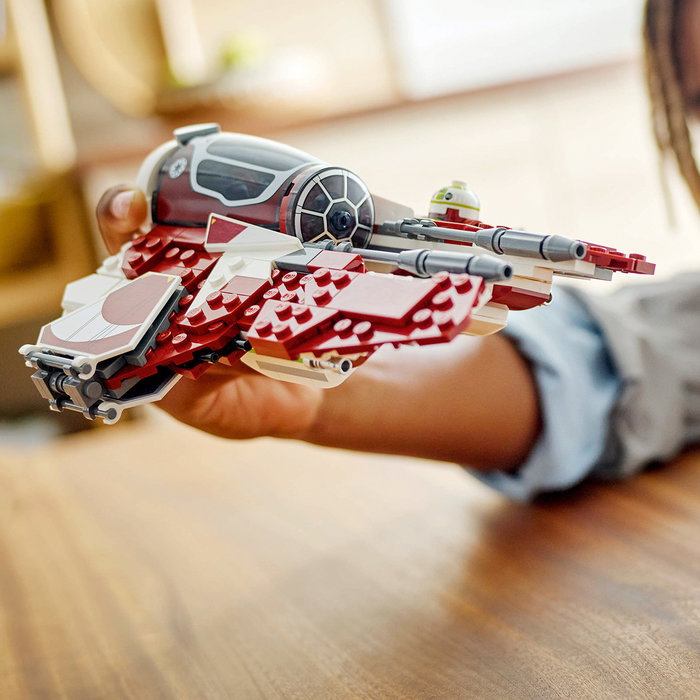 LEGO Star Wars Interceptor Jedi de Ahsoka 75401 - Set de Construction avec Minifigurines Ahsoka Tano, Anakin Skywalker et Droide R7-A7 - Jouet pour Enfants de 8 Ans et Plus