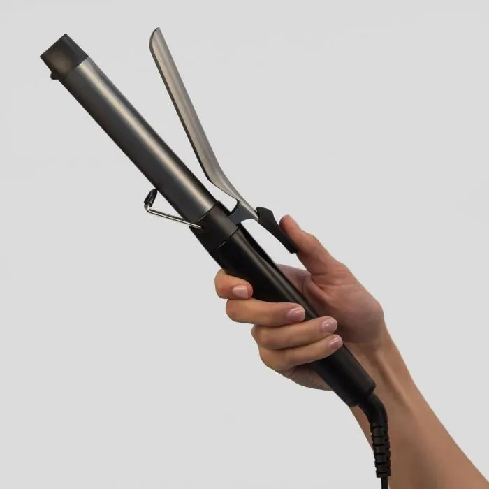Remington CI6525 Pro Soft Curl - Fer à boucler céramique et tourmaline 25mm, antistatique, 10 réglages de température (130-220°C)