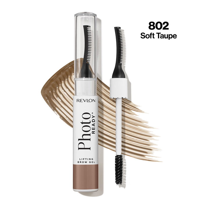 Revlon Mass Market Gel liftant pour sourcils PHOTOREADY n° 802 - Taupe doux 1 unité Revlon Mass Market Gel liftant pour sourcils PHOTOREADY n° 802 - Taupe doux 1 unité
